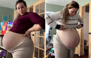 Μαμά περιμένει ένα μωράκι, αλλά μοιάζει σαν να είναι έγκυος σε 3δυμα! Μαμά-περιμένει-ένα-μωράκι,-αλλά-μοιάζει-σαν-να-είναι-έγκυος-σε-3δυμα!