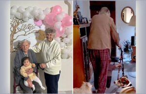 Το πιο γλυκό βίντεο: παππούς μαθαίνει στη δισέγγονή του να περπατά Το-πιο-γλυκό-βίντεο:-παππούς-μαθαίνει-στη-δισέγγονή-του-να-περπατά