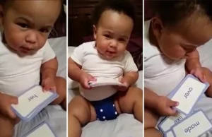 Ίσως το πιο έξυπνο μωρό στον κόσμο: Είναι μόλις 19 μηνών και μπορεί να διαβάσει πάνω από 300 λέξεις!