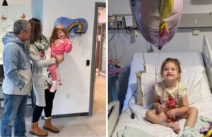 4χρονη κέρδισε τη δύσκολη μάχη με τον καρκίνο και δεν σταματά να χαμογελά!