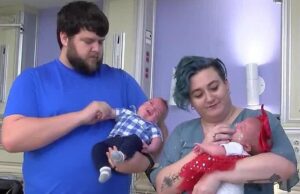 Πρόωρα διδυμάκια πάνε για 1η φορά σπίτι τους μετά από 5 μήνες νοσηλείας!