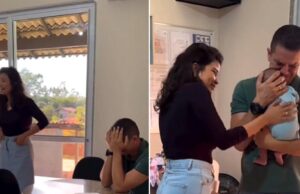 Το πιο συγκινητικό βίντεο: γονείς συναντούν για 1η φορά το μωράκι που υιοθέτησαν