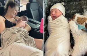 Ξεγέννησε… τον εαυτό της στο αυτοκίνητο, ενώ ο άντρας της την πήγαινε στο μαιευτήριο!