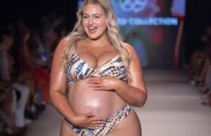 Μοντέλο 6 μηνών έγκυος έκανε πασαρέλα και «έπεσαν να τη φάνε» για τα κιλά της!