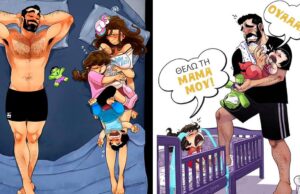 «Η τρελή μας καθημερινότητα με 2 νήπια»: 10 υπέροχα σκίτσα