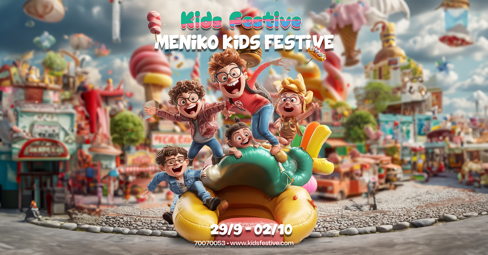 Το πενθήμερο 28/09 – 02/10 πάμε στο Μένικο και στο «Meniko Kids Festive»