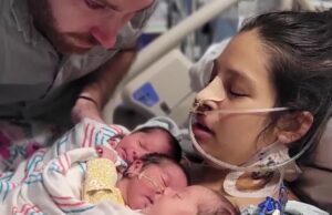 Απίστευτο: έμεινε κλινικά νεκρή για 45 λεπτά μετά τη γέννα 3δύμων, αλλά σώθηκε!