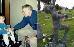 Μπαμπάς έφτιαξε άγαλμα του 11χρονου γιου του που πέθανε από σπάνια ασθένεια