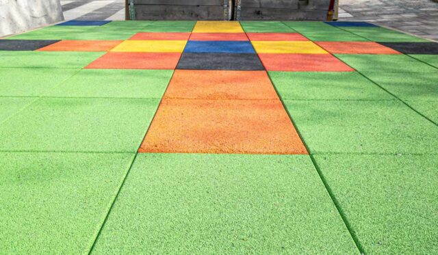 Rubber-flooring