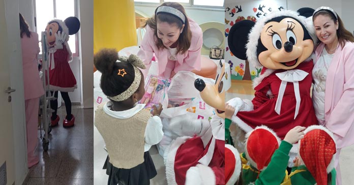 ΓΙΩΤΑ ΚΟΥΦΑΛΙΔΟΥ: Η συμβολική ημέρα που επέλεξε για να επισκεφθεί με δώρα τα παιδιά που νοσηλεύονται στο Μακάρειο Νοσοκομείο
