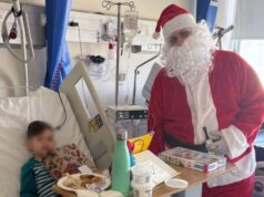 Άγιος Βασίλης και Κυπριακός Ερυθρός Σταυρός μοίρασαν δώρα και χαμόγελα στο Γ.Ν. Λεμεσού