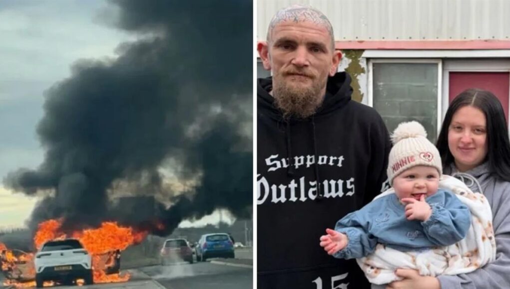 Περαστικοί έσωσαν μωρό 9 μηνών από αυτοκίνητο που τυλίχτηκε στις φλόγες!