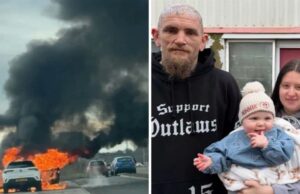 Περαστικοί έσωσαν μωρό 9 μηνών από αυτοκίνητο που τυλίχτηκε στις φλόγες!