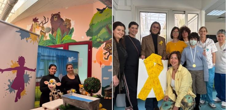 Στιγμές Ελπίδας και Αγάπης στο Παιδοογκολογικό Τμήμα του Μακάρειου