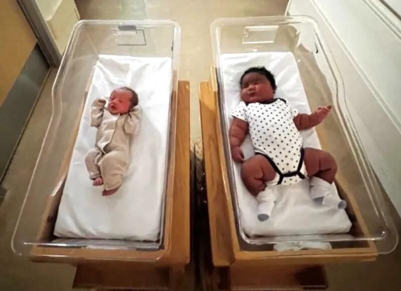 Μωρό γίγας γεννήθηκε σε μαιευτήριο της Νέας Υόρκης – Εκπληκτοι οι γονείς και το προσωπικό