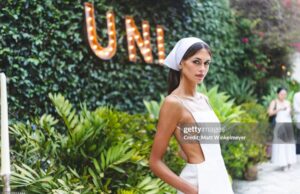 Η Kaia Gerber φόρεσε Calvin Klein Collection στο Summer Uni Party