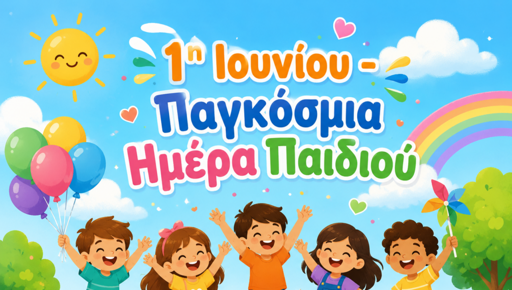 &Pi;&alpha;&gamma;&kappa;ό&sigma;&mu;&iota;&alpha; &Eta;&mu;έ&rho;&alpha; &Pi;&alpha;&iota;&delta;&iota;&omicron;ύ: &Eta; &gamma;&iota;&omicron;&rho;&tau;ή &tau;&eta;&sigmaf; &alpha;&theta;&omega;ό&tau;&eta;&tau;&alpha;&sigmaf; &kappa;&alpha;&iota; &tau;&eta;&sigmaf; &epsilon;&lambda;&pi;ί&delta;&alpha;&sigmaf;!