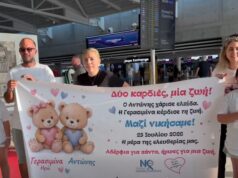 Συγκίνηση στο αεροδρόμιο: Δύο μικροί μαχητές επέστρεψαν υγιείς στην Κύπρο