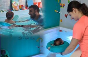 Βρεφική κολύμβηση: Τα οφέλη που ξεκινούν από την πρώτη βουτιά