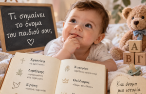 Τι σημαίνει το όνομα του παιδιού σου; Η ιστορία που μπορεί να κρύβεται πίσω από αυτό