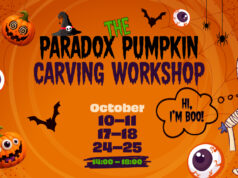 Halloween στο Paradox: BOO’S PARADOX PUMPKIN WORKSHOP