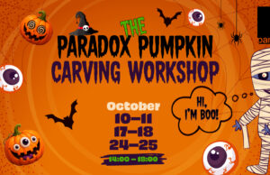Halloween στο Paradox: BOO’S PARADOX PUMPKIN WORKSHOP